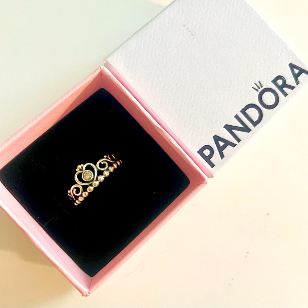 Pandora Princess Tiara Crown Ring